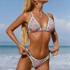Bikini2025 new cross-border bikini swimsuit, Amazon floral split-piece Shein swimsuit for women Application Scenario
